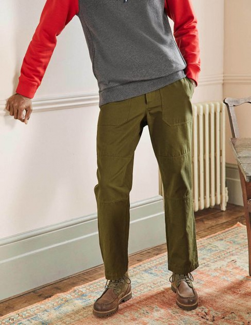 Olive Men's Boden Utility Pants | 98125ZNEF