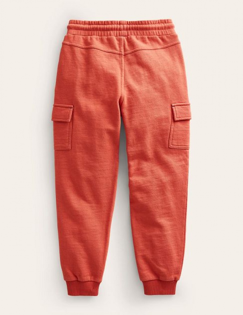 Orange Kids' Boden Garment-dyed Cargo Pants | 20369EVRM