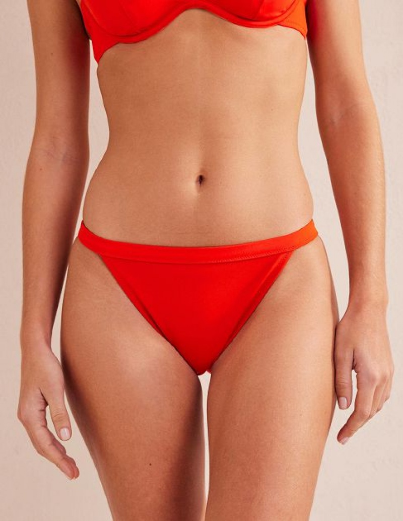 Orange Women's Boden Tanga Bikini Bottoms | 57439KMFO