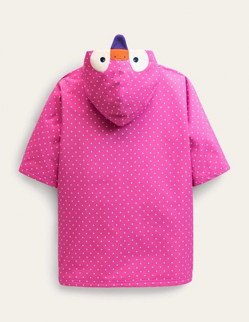 Pink Kids' Boden Changing Robe Jackets | 09532FADW