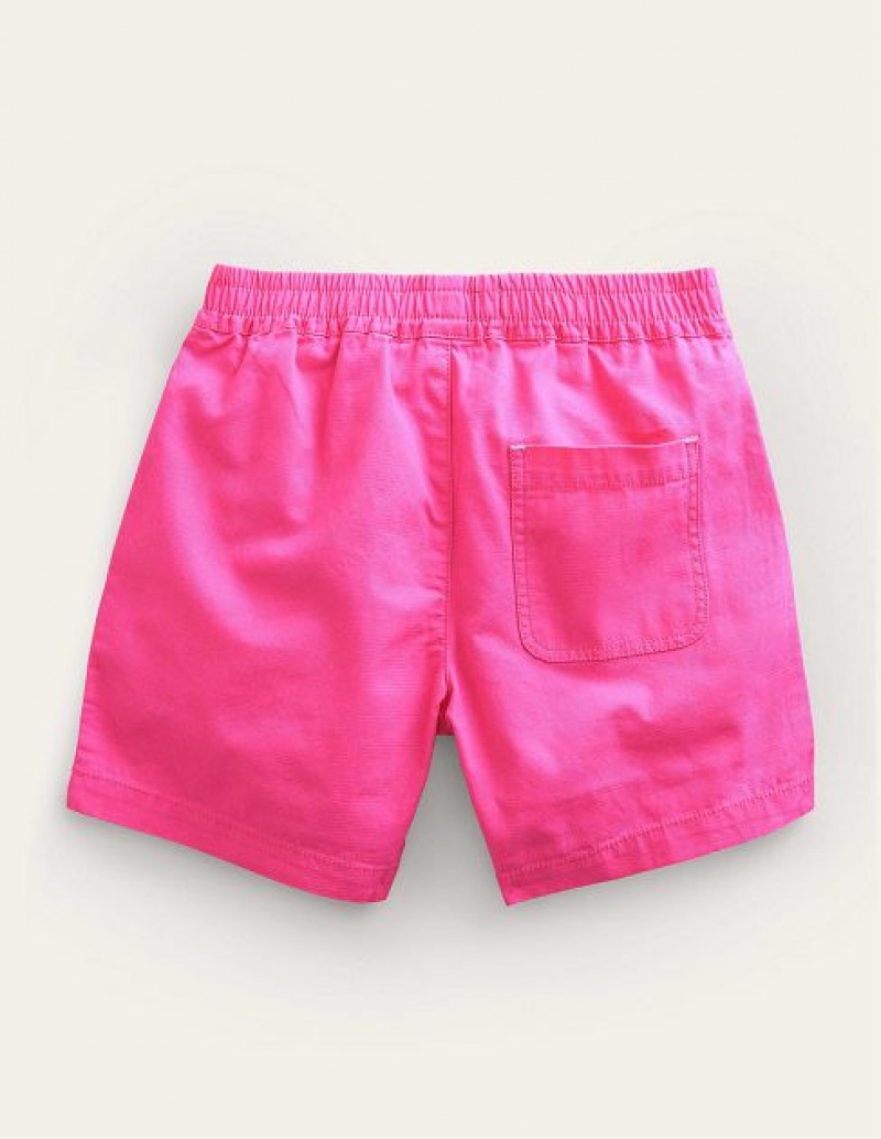 Pink Kids' Boden Ripstop Active Short Tops | 08351XJYH