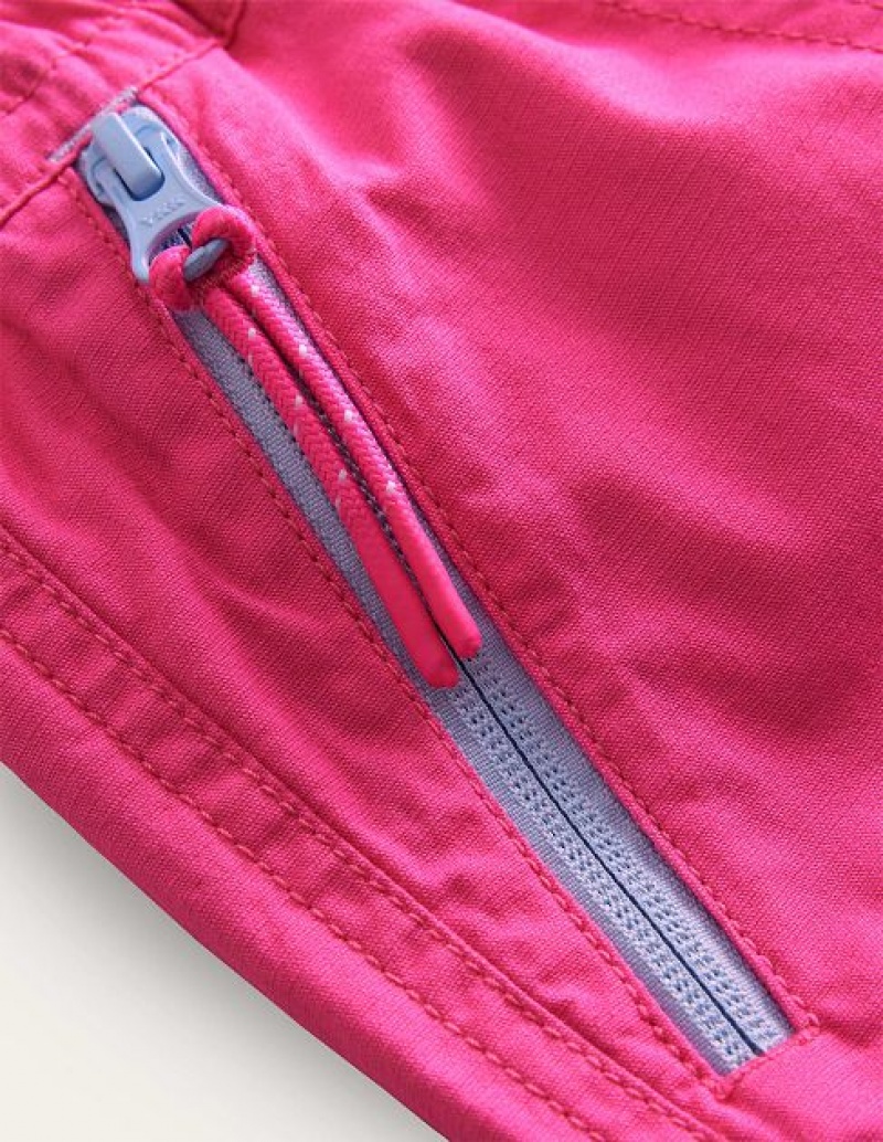 Pink Kids' Boden Ripstop Active Short Tops | 08351XJYH