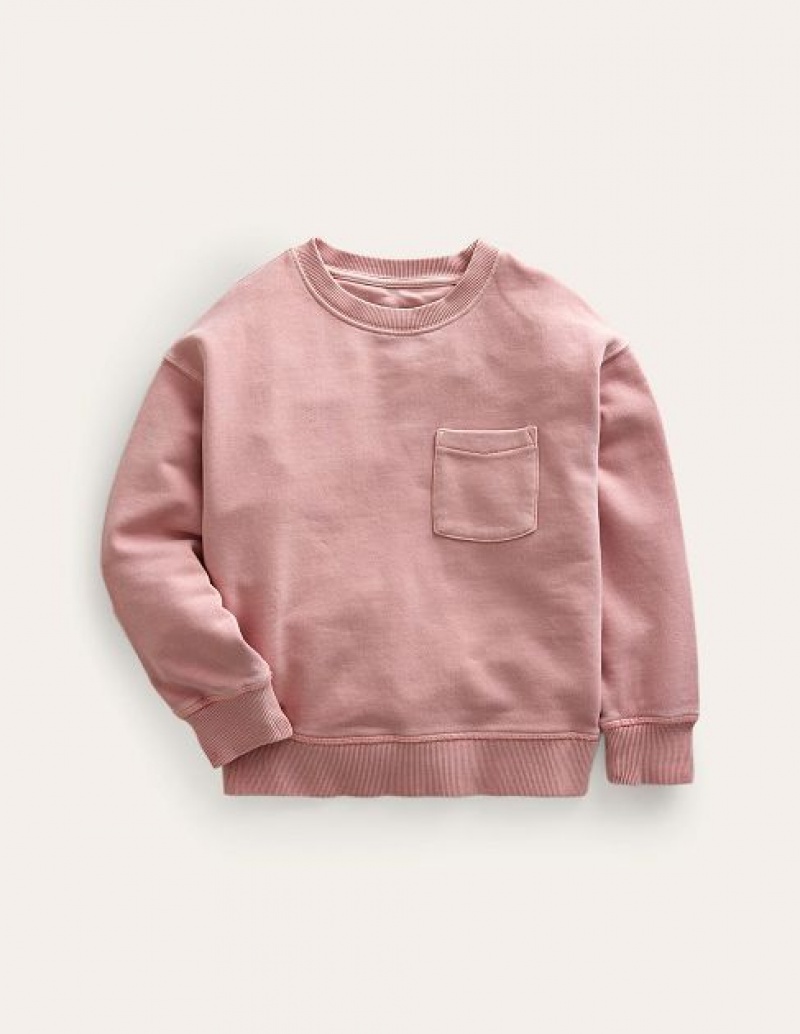 Pink Kids' Boden Supersoft Sweatshirts | 60841LBFC