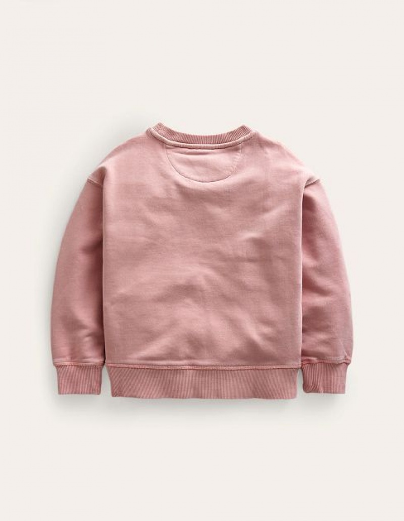 Pink Kids' Boden Supersoft Sweatshirts | 60841LBFC