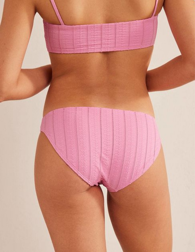 Pink Women's Boden Classic Bikini Bottoms | 52318QTMI