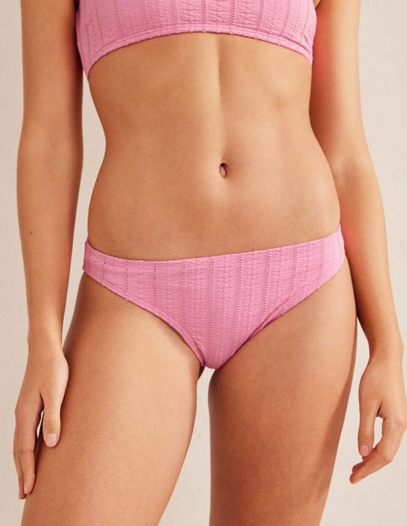 Pink Women's Boden Classic Bikini Bottoms | 52318QTMI