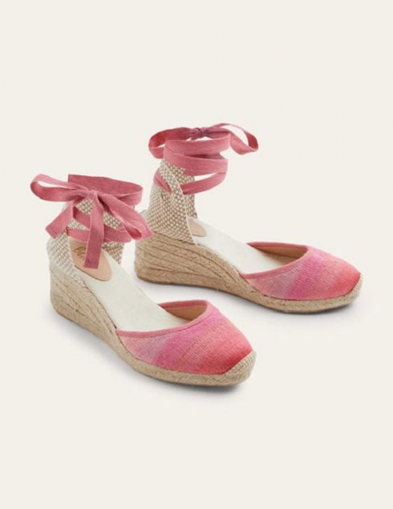 Rose Women's Boden Cassie Wedge Sandals | 31740FPQN