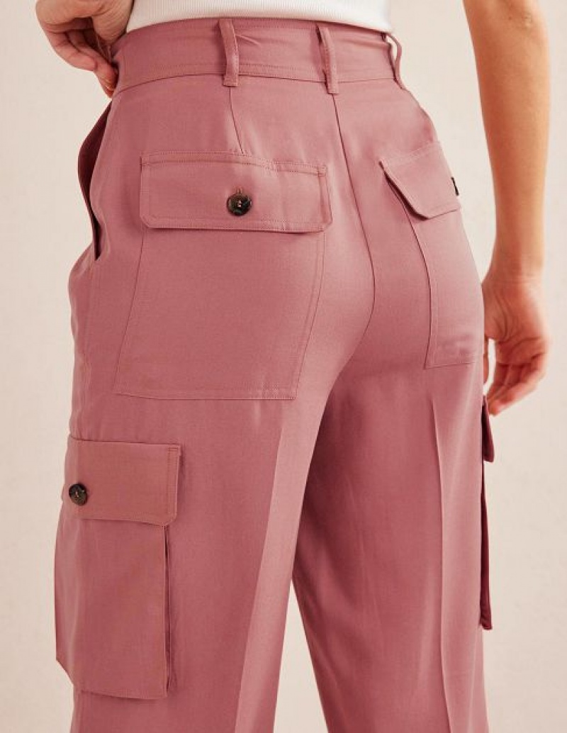 Rose Women's Boden Tencel Cargo Pants | 63278NQLJ