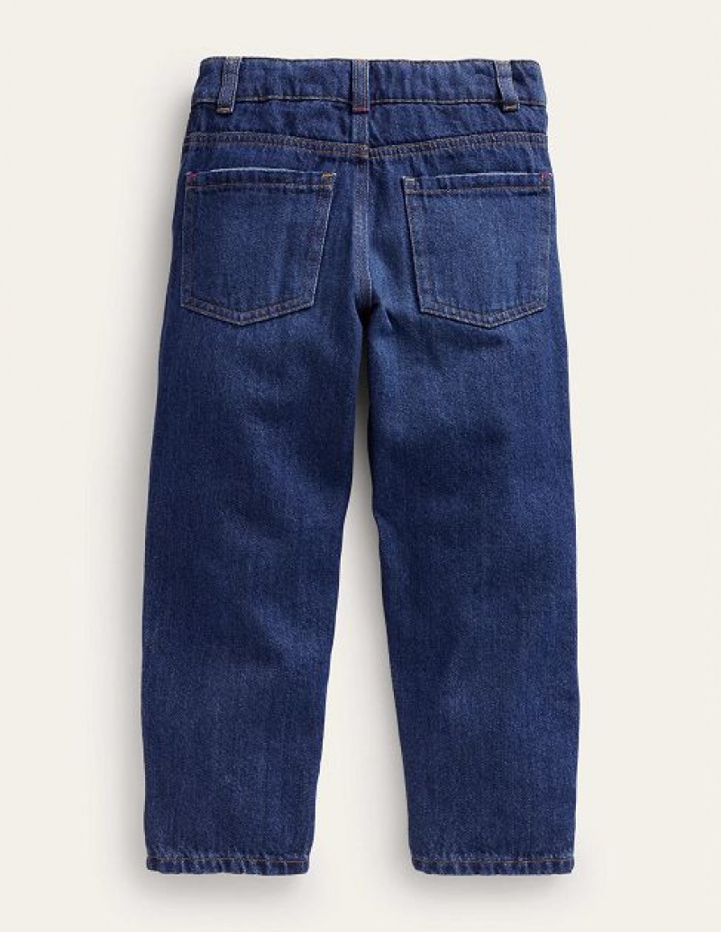 Wash Kids' Boden Relaxed Straight-leg Jeans | 96302ODBF