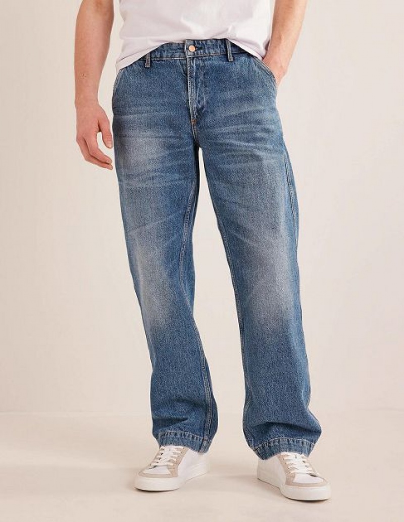 Wash Men's Boden Relaxed Fit Jeans | 42861QUJA