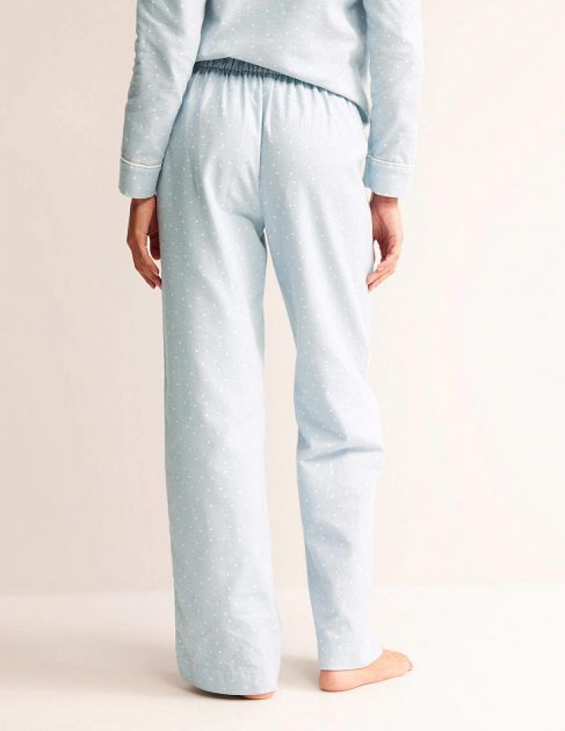 White Women's Boden Brushed Cotton Pyjamas | 17398CHPI