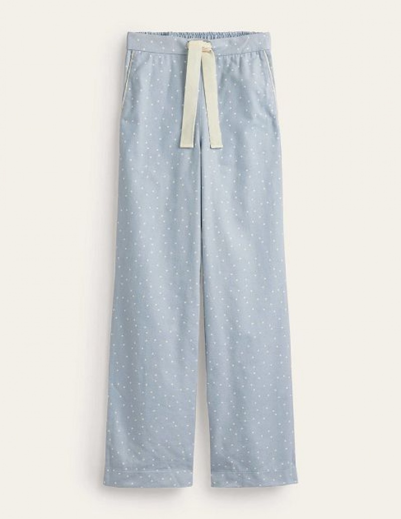 White Women's Boden Brushed Cotton Pyjamas | 17398CHPI